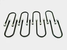 Fit For Willys Jeep Suspension Leaf Spring Crown U Bolt Clip Set Of 8