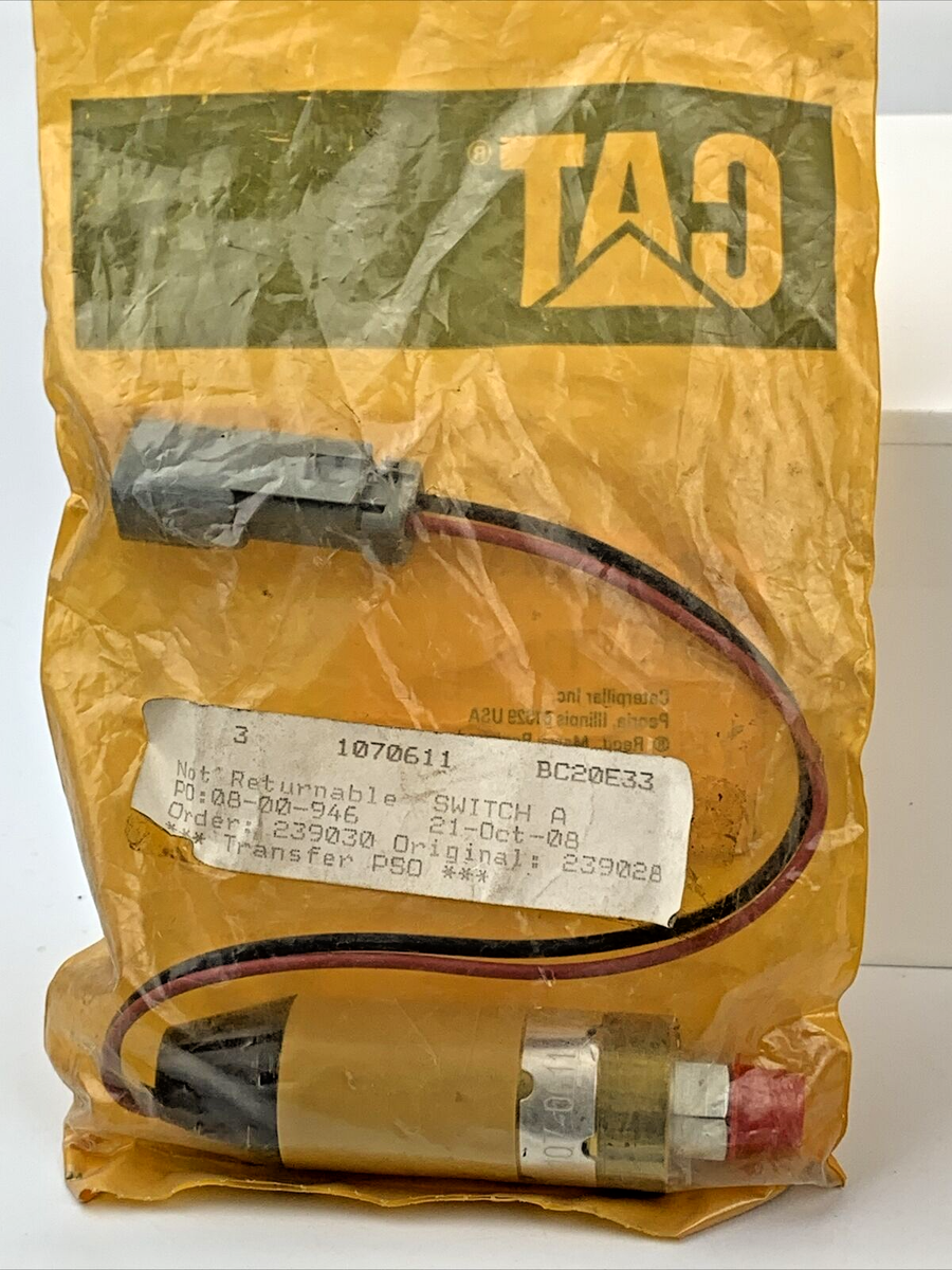 CAT Caterpillar 107-0611 1070611 Switch Assembly NOS NIP | eBay