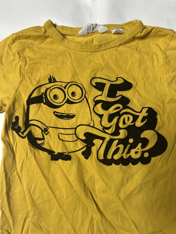 Preowned- H&M Minions S/S Graphic T-Shirt Boys (Size 6X-7) - Image 2 of 4