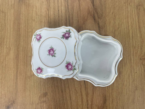 Vintage Porcelain Box Butter-Dish Baranovka 50-60s USSR Soviet - Picture 4 of 7