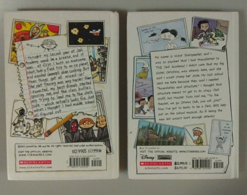 X2 Star Wars Jedi Academy Return of the Padawan & A New Class Lot of 2 HC Books - Picture 3 of 5