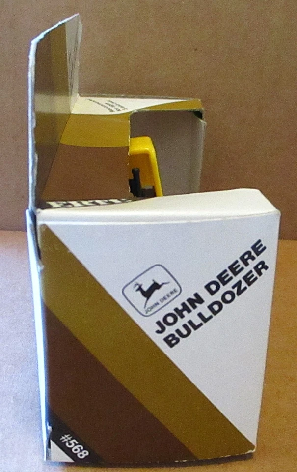 John Deere Bulldozer Dozer Crawler Tractor 1:64 Ertl Toy #568 jd Construction - Image 4 of 4