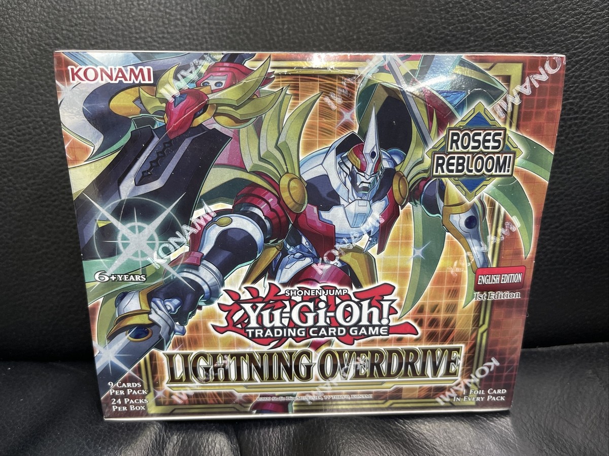 yugioh lightning overdrive booster box Amazon.com: Yu-Gi-Oh! TCG: Lightning Overdrive Booster Display (24) : Toys  & Games