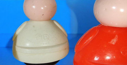 VTG Fisher Price - 3 Men in a Tub - Butcher, Baker, & Candlestick Maker 4.5" - Picture 8 of 12
