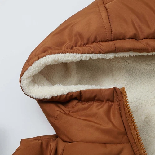Women Winter Long Parka Quilted Knee Coat Hooded Ladies Warm Padded Jacket - Bild 23 von 45