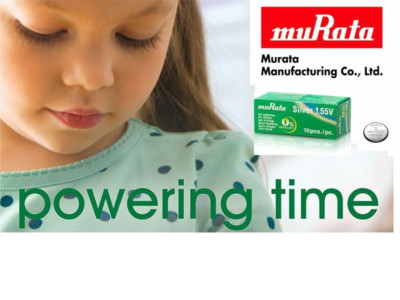 MURATA BATTERIE BATTERIE 1,55V Silberoxid UHR 377 SR626SW Button Battery