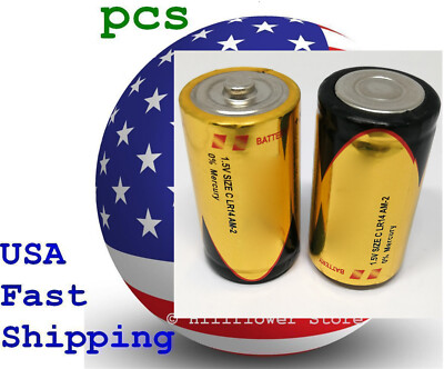 72 pcs Size C TT LR14 MN1400 EN93 0%Hg Heavy Duty Bulk 1.5V Alkaline Battery