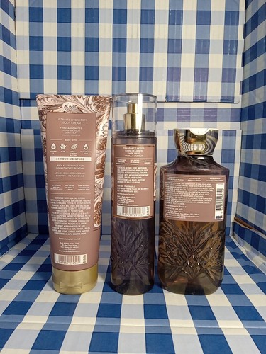 Bath & Body Works Body Wash Ultimate Hydration Cream Mist lotto set da 3 pezzi upick - Foto 2 di 2
