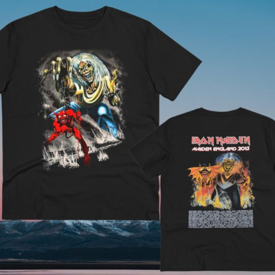 Vintage Iron Maiden Maiden England 2013 Tour T-shirt | eBay