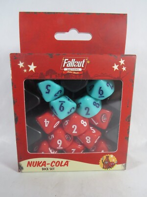 Fallout Factions: Nuka-Cola - Dice Set Modiphius Entertainment NEU