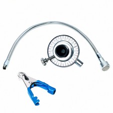 Herramienta de Medición Medidor de Ángulo de Par 360° Ajustable 1/2" Llave Medidor de Par