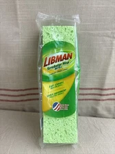 Libman Scrubster Mop Refill 03105 new in Package Green