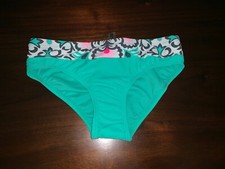 ZeroXposur Swimsuit Bikini Bottoms Girls Swimwear Size 10 Mint Green