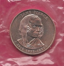 USA MEDAL BU PRESIDENTS WIFE JANE PIERCE,WIFE TO FRANKLIN PIERCE 14th 1853-1857
