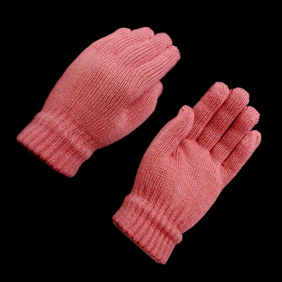 Women Winter Gloves Knit Gloves Pink