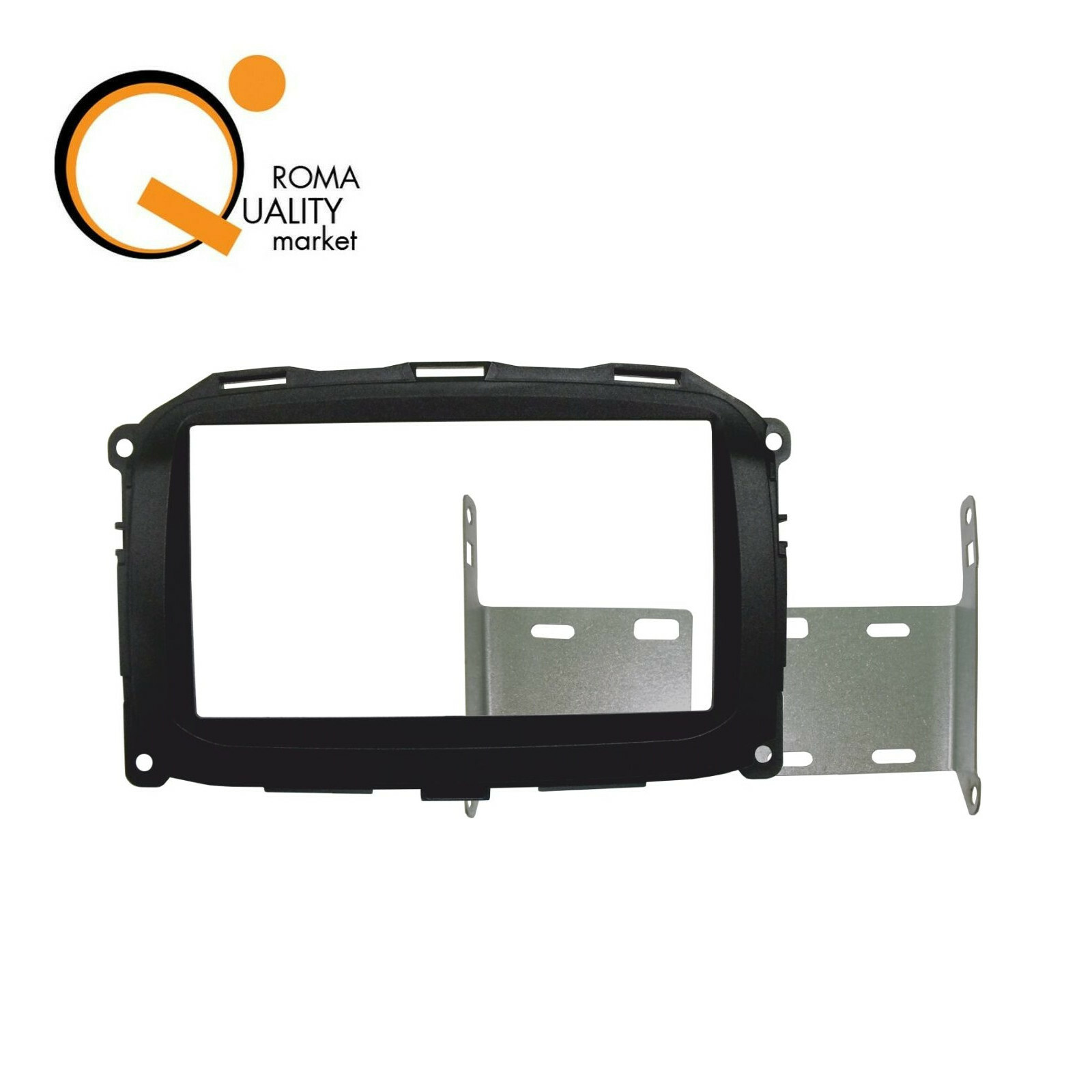 Kit Mascherina Autoradio Staffe Cornice Masterline 2 DIN Fit Alfa Giulietta 14>