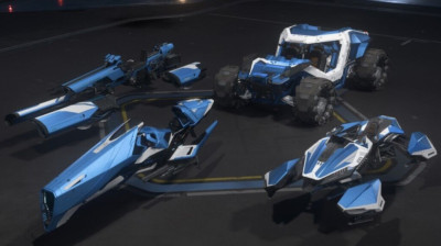 STAR CITIZEN   SLIPSTREAM PAINT PACK   HOVERQUAD + DRAGONFLY + NOX + CYCLONE