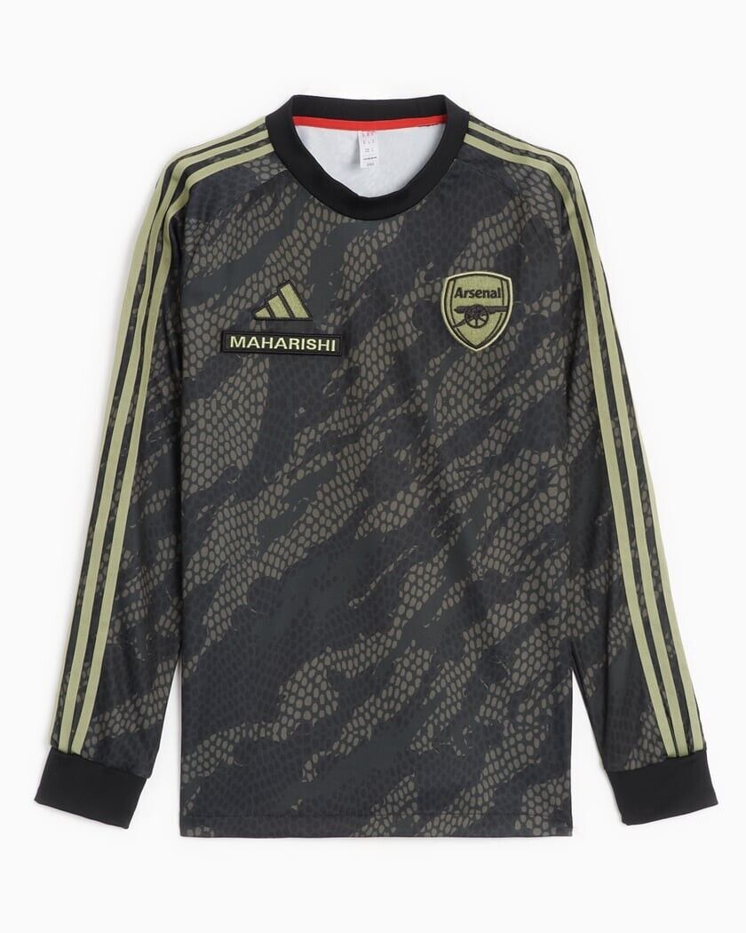 adidas Arsenal FC Long Sleeve Jersey Maharishi Edition adidas Arsenal FC Long Sleeve Jersey Maharishi Edition