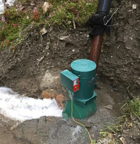 Turbina ad acqua inclinata 10KW 220V tutto filo rame generatore idroelettrico - Foto 19 di 20