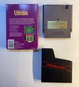 Ultima Exodus NES Game Nintendo - Tested