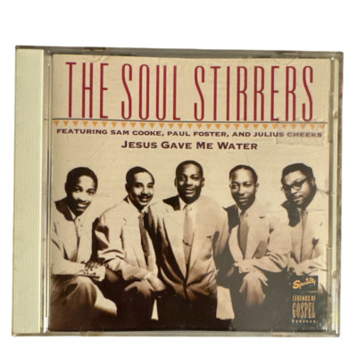 THE SOUL STIRRERS ''JESUS GAVE ME WATER'' Audio CD Religious Gospel