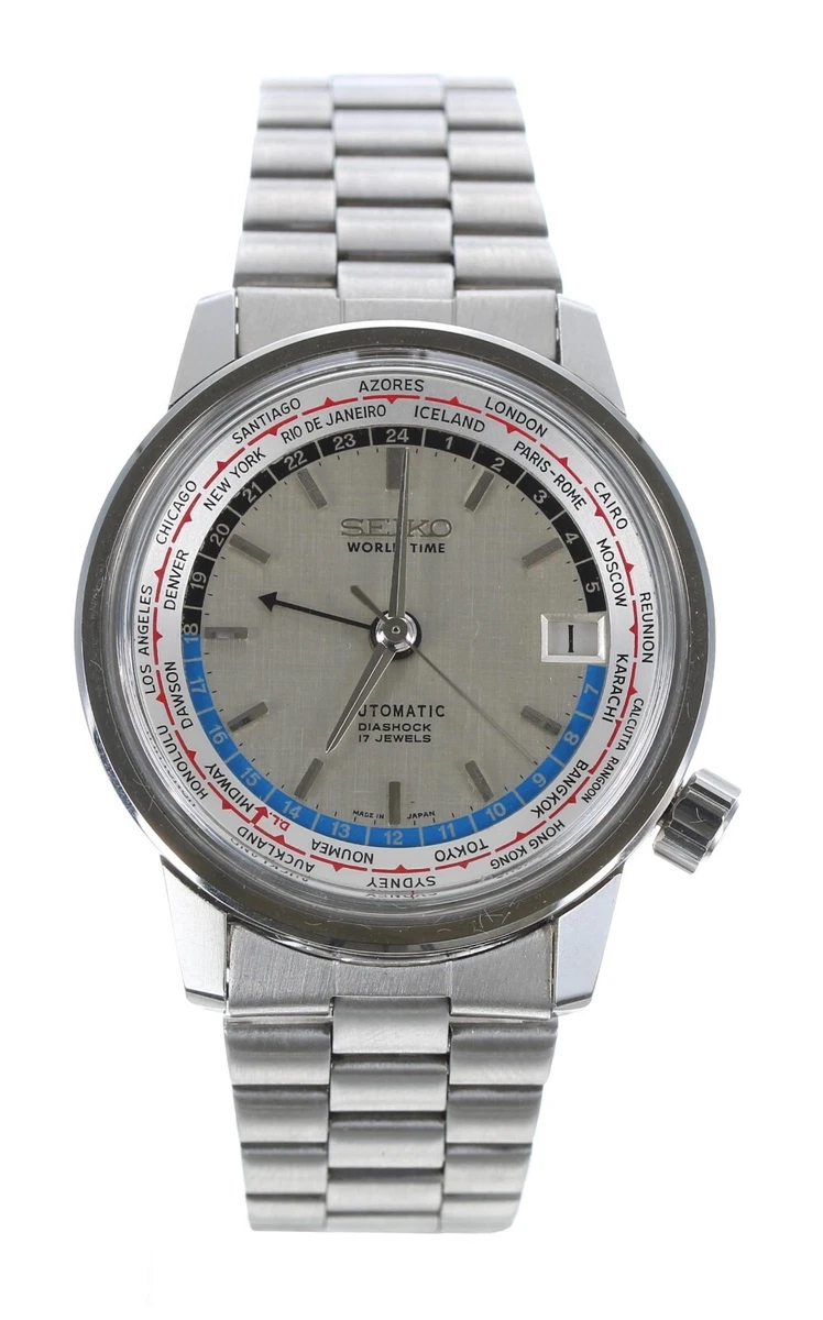 Vintage seiko online world time