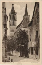 Old postcard postcard Rothenburg - St Jakobskirche GERMANY (1074465)