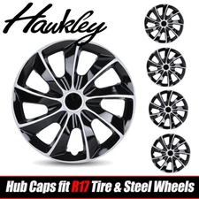 17" 17 inch Set of 4 Wheel Covers Full Rim Hub Caps fit R17 Tire & Steel Wheels 