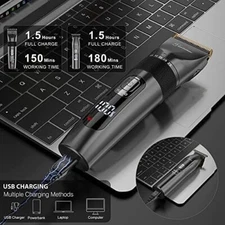 Hatteker Profi Haarschneidemaschine Set Haarschneider Pflegesets Barttrimmer Bar