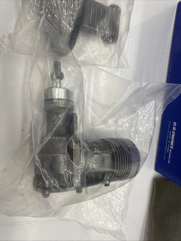 Motor Fox Eagle 50 nuevo en caja para modelo de avión R/C Foto 3 de 4