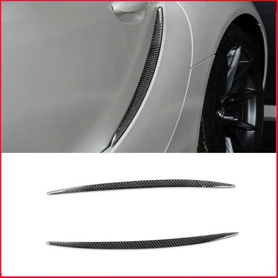2Pcs For Toyota GR Supra A90 20-22 Carbon Fiber Side Door Air Vent Outlet Cover