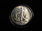 1945 d walking liberty silver half dollar bu ms gem