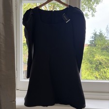 Red Valentino A-Line Midi Dress M in Blue