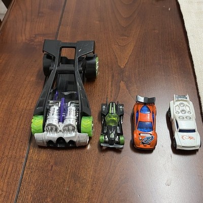 RARE Vintage Hot Wheels AcceleRacers Hyperpod lot, RD-06, Teku Synkro, Bassline
