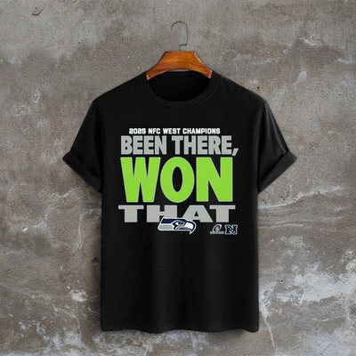 #ad Seattle Seahawks 2025 NFC West Champions Been There Won That Shirt $25.25