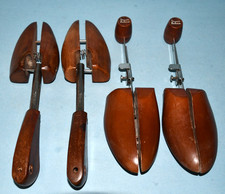 2 PAIR  VINTAGE "STUART HOLMES" SIZE 4  "ROCHESTER" SIZE 54 JEAN SHOE TREES