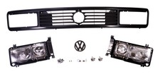 Square Headlight & Badged Grille Kit, Right Hand Drive VW T25 Vanagon 252941999A