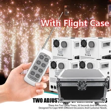 NEW Cold Spark Machine 1200W Stage Effect DMX Firework Wedding 18ft Free Power