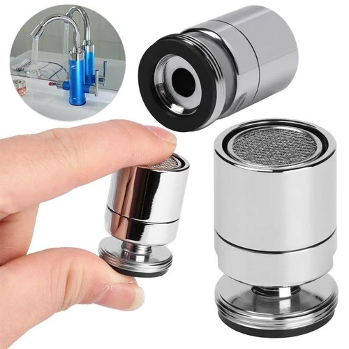 Kitchen Tap Aerator 360° Rotate Faucet Swivel End Diffuser Adapter Filter