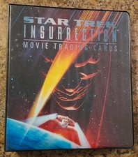 Star Trek Insurrection Yabigmikes Bundle! Official Binder, Base Set, Autographs+