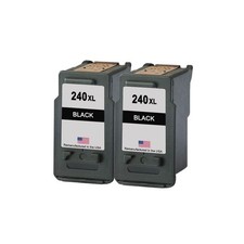 Compatible Ink Cartridge For Canon 240XL twin Black-USA