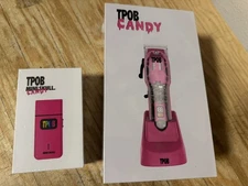 TPOB Slime 2 Candy Edition Pink Hair Clippers + Mini Skull Single Compact Shaver