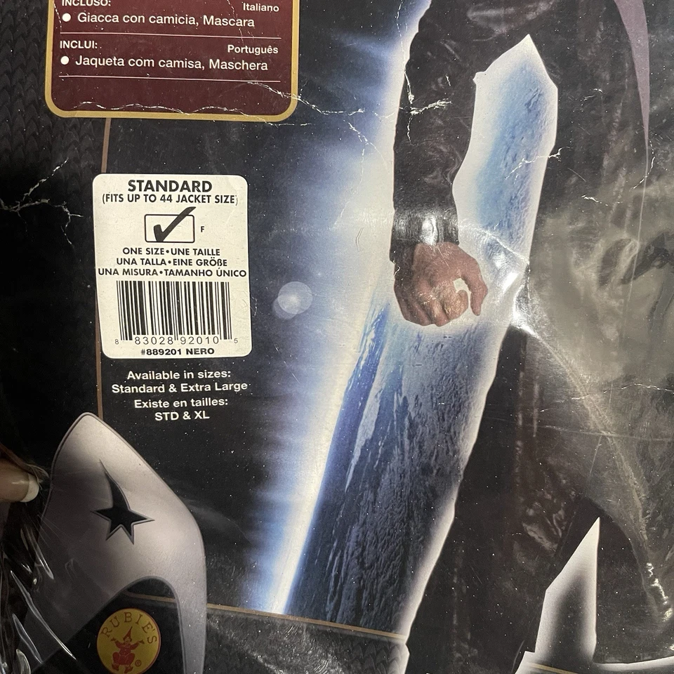 Fantasia padrão adulto Star Trek filme Nero tamanho único Rubie's - Imagem 3 de 4