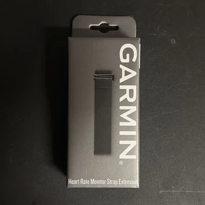 Garmin Heart Rate Monitor Strap EXTENSION ONLY Black Lengthen Strap Band Replace