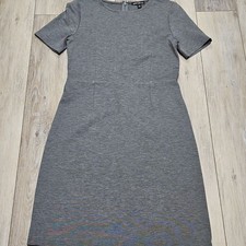 J. Crew Mercantile Short Sleeve Ponte Dress Grey Charcoal Women's 4 Classic