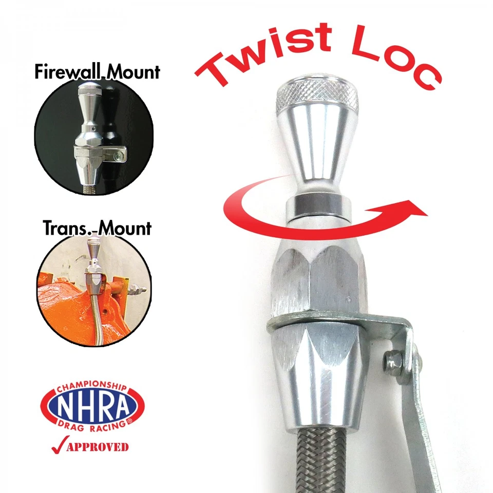 Ford C4 Flexible Stainless Steel Braided Transmission Dipstick Tranny Aluminum - Изображение 2 из 4