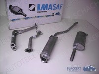 Imasaf Auspuffanlage Komplett für Opel Kadett E Caravan 1.7 Diesel 1989-1991