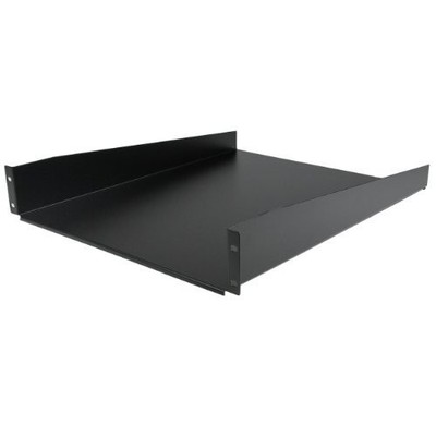 StarTech 2U 22in Rack Mount Cantilever Shelf - Fixed Server Rack Cabinet Shelf -