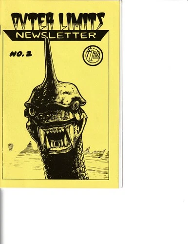 WoW! * Rare* Outer Limits Newsletter #2 *Rare* / Feature Episode! Photos! Art!