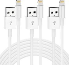 Iphone Charger Cable 10 Ft,[Apple MFI Certified] 3Pack Extra Long USB to Ligh...